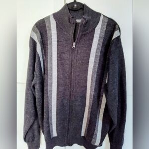 Cellini Sweater Men's Large Wool Blend Sweater Classic Preppy Office Unworn Cond
